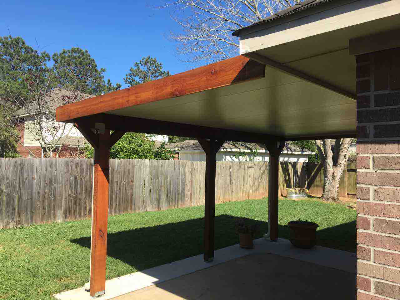 Four Seasons Laminated Roof Panels Patio Cover Portola Hills